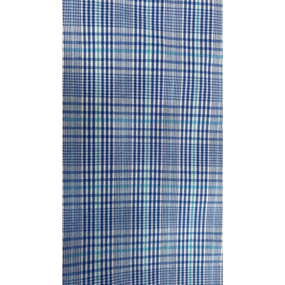 Izod Button Down Plaid Shirt Size Tall 17.5 - Picture 5 of 5